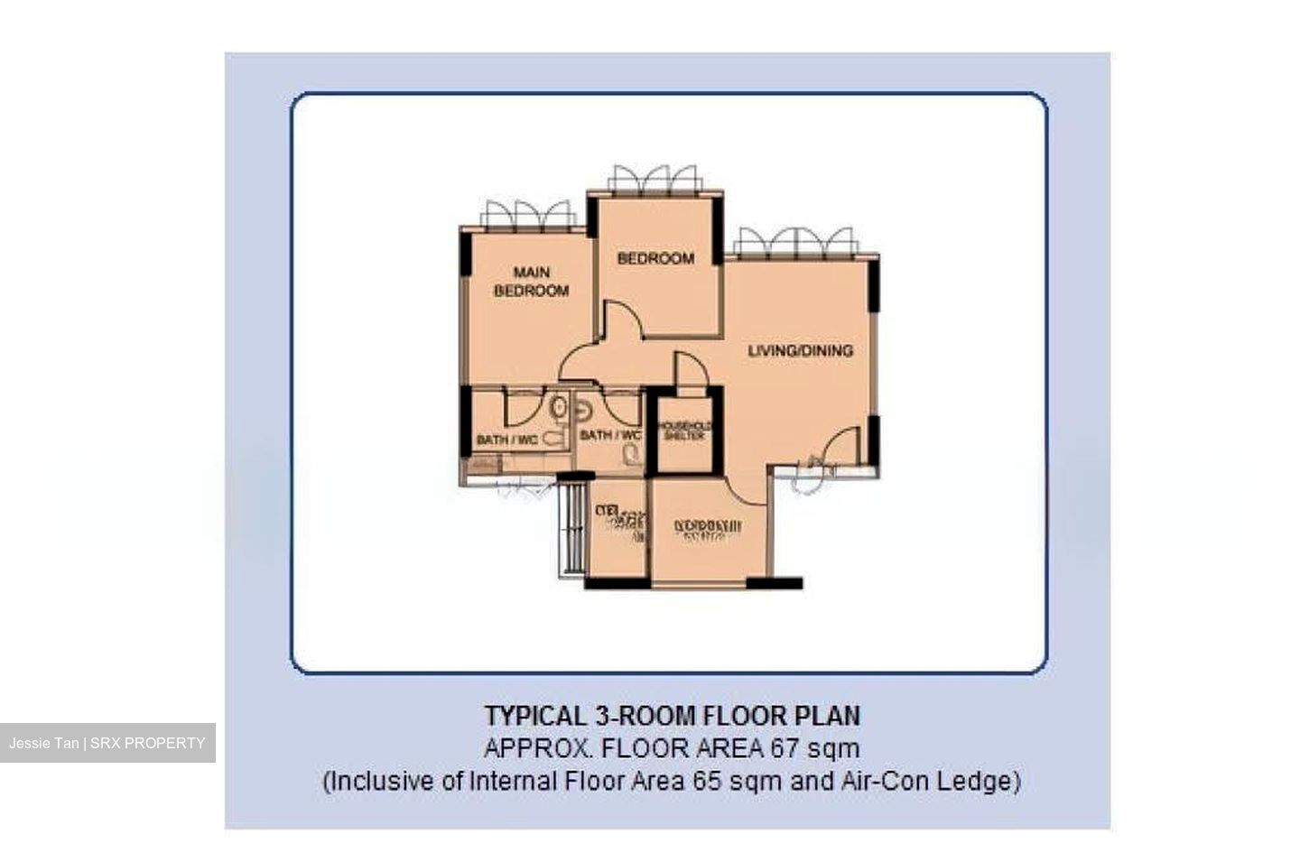 Blk 661A Waterway Sundew (Punggol), HDB 3 Rooms #628845361